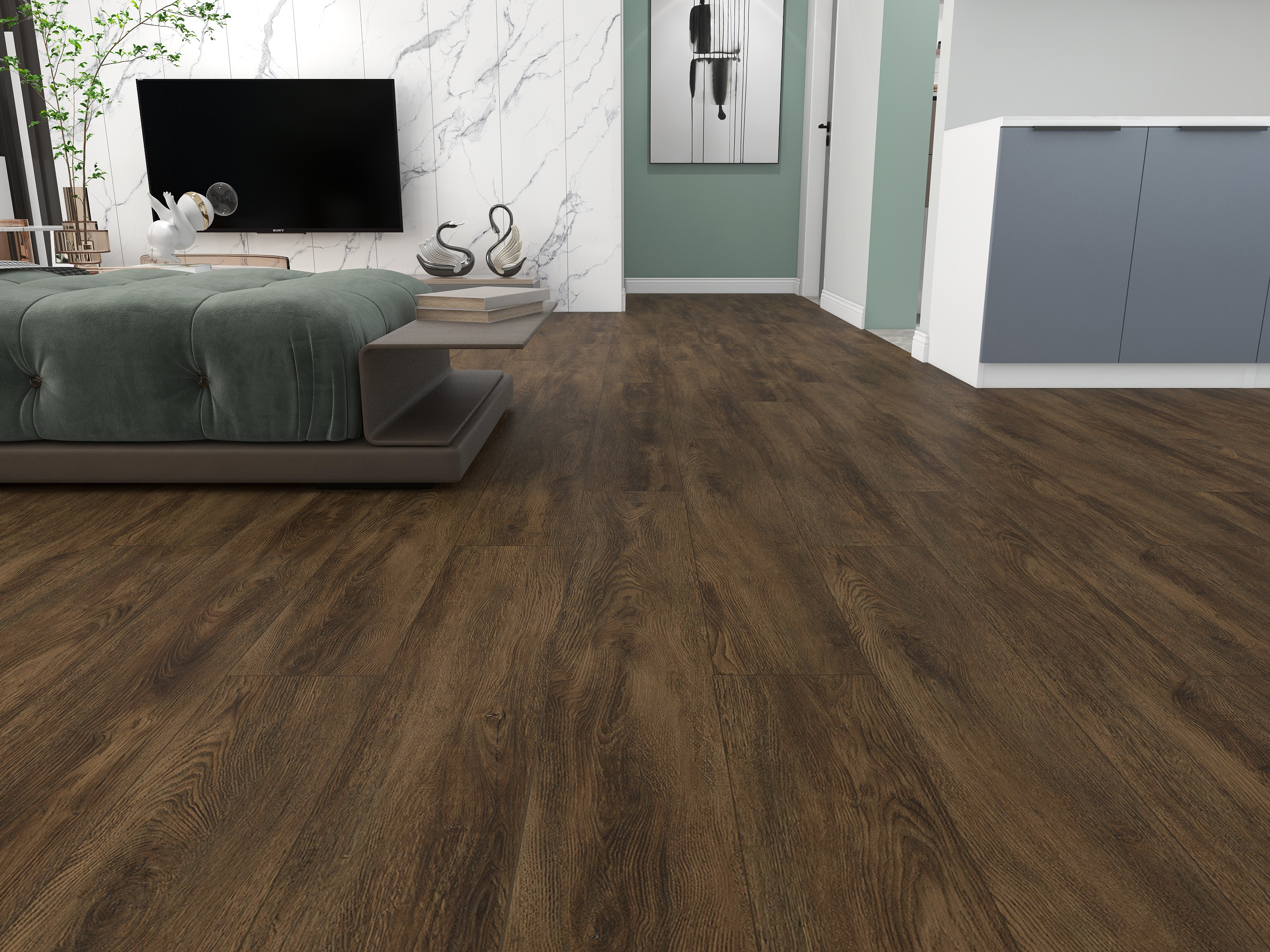 Laminaat houtlook laminaatvloeren melaminehars kliksysteem Falun