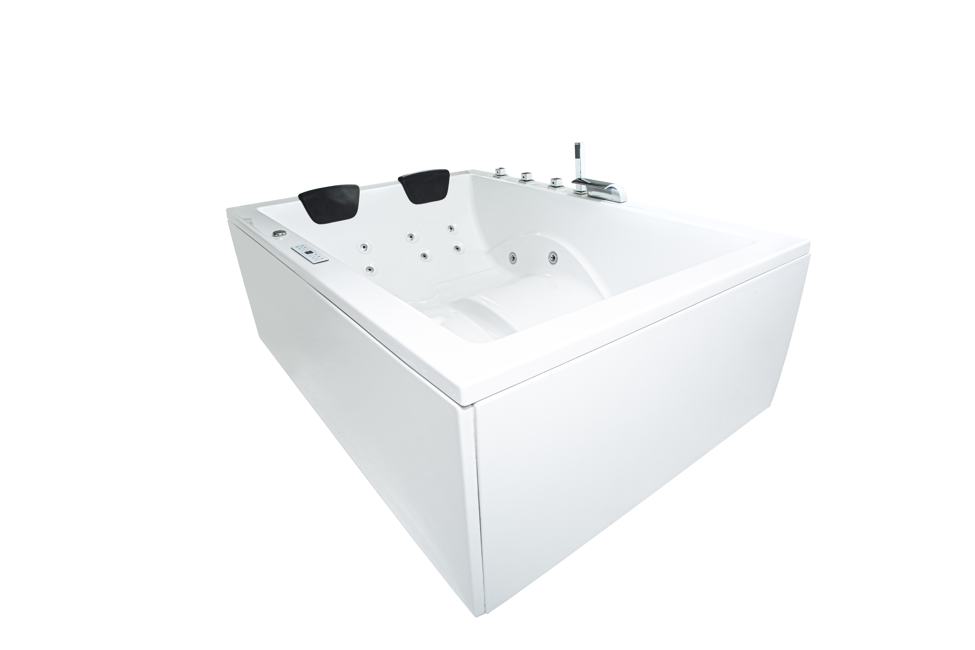 Badewannen Whirlpool mit 24 Massagedüsen Spa Bali Tenganan THREE in weiss MADE IN GERMANY-BEN10153.32 Badewannen Whirlpool mit 24 Massagedüsen Spa Bali Tenganan THREE in weiss MADE IN GERMANY-BEN10153.32