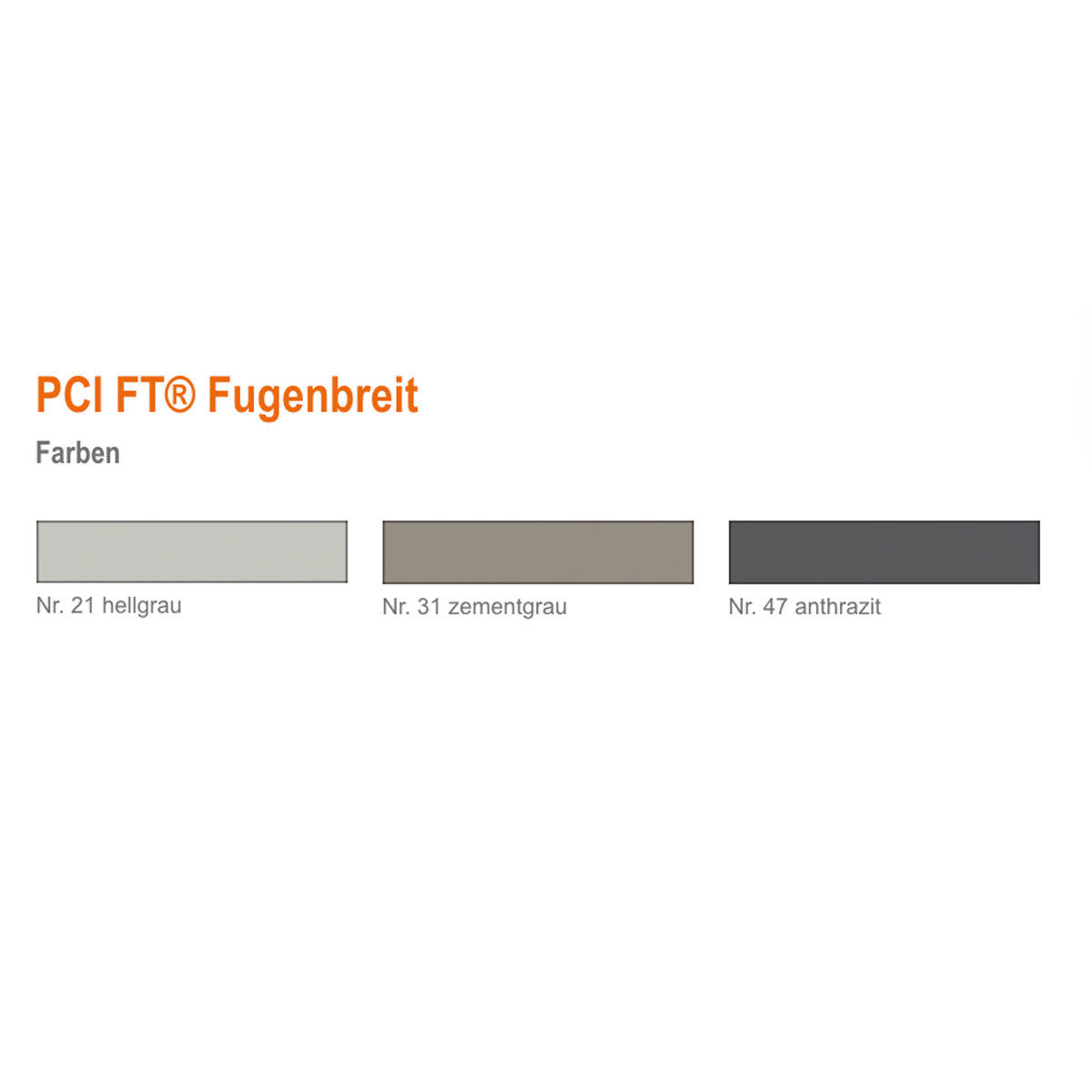 Voegmiddel voor gespleten klinkers en grootformaat aardewerk en steengoed tegels PCI FT Fugenbreit