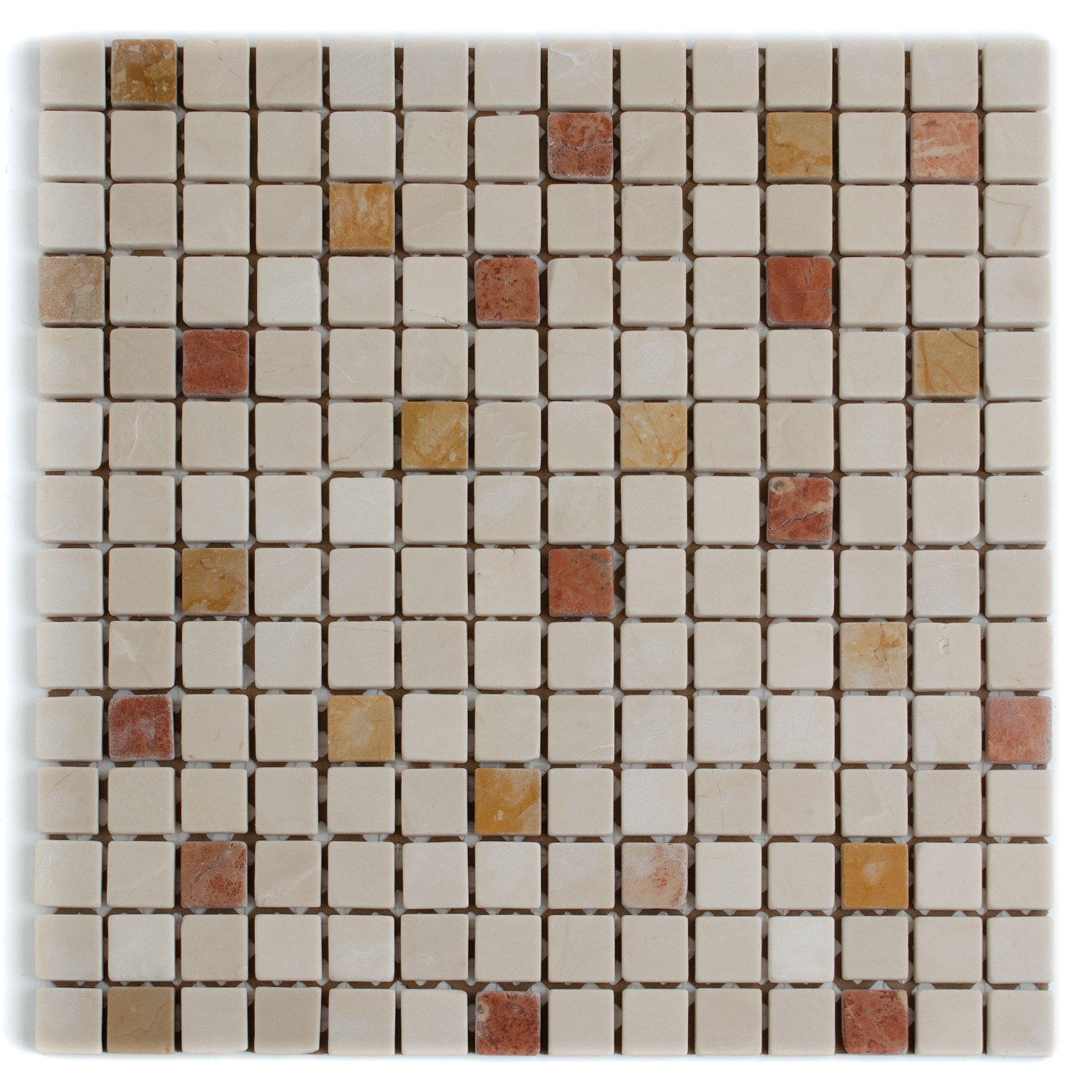 Natursteinmosaik Marmormosiak Mosaik Crema Neila-BEN10276